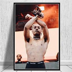 Jahseh Onfroy Posters - Rapper Singer 3D Printing Canvas Painting Wall Art Home Decoration