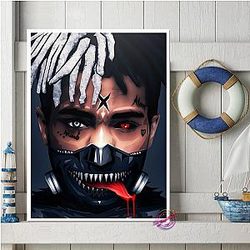 Jahseh Onfroy Posters - Creative Printing Wall Art Canvas Painting Music Star Picture