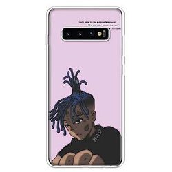 Jahseh Onfroy Phone Case - Pink Color Soft Silicone TPU Phone Back Cover