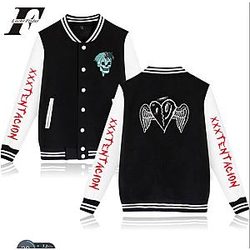 Jahseh Onfroy Jacket - Baseball Uniform Printed Graphic Jackets