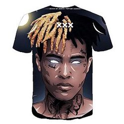 Jahseh Onfroy 3D Graphic T-Shirt