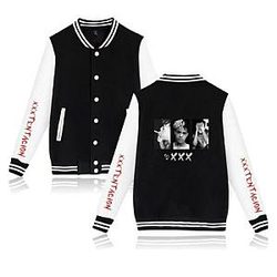 Jahseh Onfroy Jackets - Rip Hip Hop Baseball Jacket