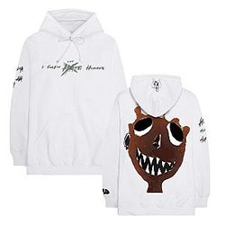 Jahseh Onfroy Hoodies - Bad Vibes Forever Hoodie White