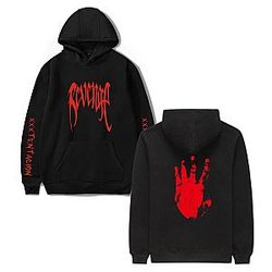Jahseh Onfroy Hoodies - Revenge Hoodie Black