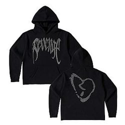 Jahseh Onfroy Hoodies - White-Bling Revenge Hoodie