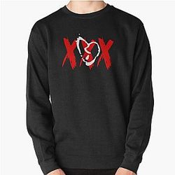 Jahseh Onfroy Sweatshirts - White Broken Heart Pullover Sweatshirt