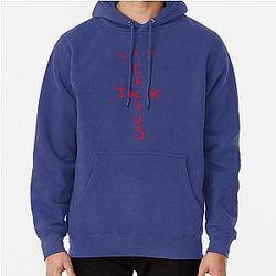 Jahseh Onfroy Hoodies - Cactus Jack - Red (EXCLUSIVE) Pullover Hoodie