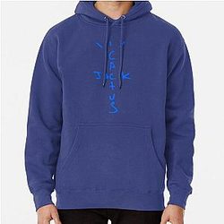 Jahseh Onfroy Hoodies - Cactus Jack - Blue (EXCLUSIVE) Pullover Hoodie
