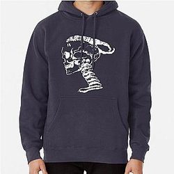 Jahseh Onfroy Hoodies - xxxtentacion Skull Logo Pullover Hoodie