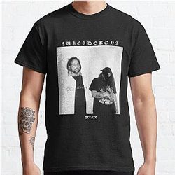 Jahseh Onfroy T-Shirts - $UICIDEBOY$ suicideboys Scrape Classic T-Shirt