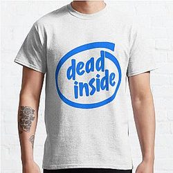 Jahseh Onfroy T-Shirts - dead inside intel Classic T-Shirt