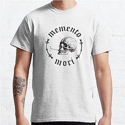 Jahseh Onfroy T-Shirts - Memento Mori Smoking Skull Classic T-Shirt