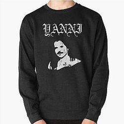 Yanni Black Pullover Sweatshirt