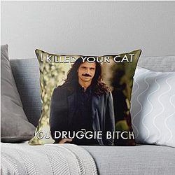 Yanni Killed Your Cat Pillow