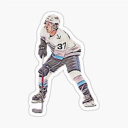 Seattle Kraken - Yanni Gourde Sticker