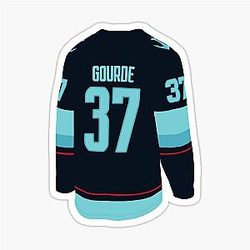 Yanni Gourde Jersey Sticker