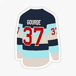 Yanni Gourde Winter Jersey Sticker