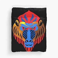 Mati Evil Eye Monkey Yanni Collection Duvet Cover