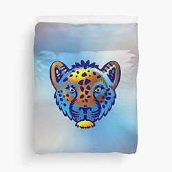 Mati Evil Eye Cat Yanni Duvet Cover