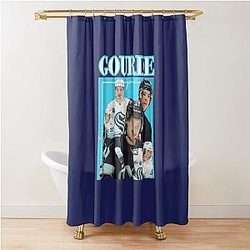 Yanni Gourde Retro Shower Curtain