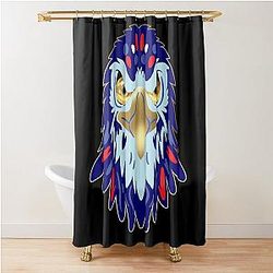 Mati Evil Eye Eagle Yanni Collection Shower Curtain