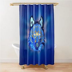 Mati Evil Eye Dog Yanni Collection Shower Curtain