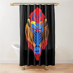 Mati Evil Eye Monkey Shower Curtain Collection