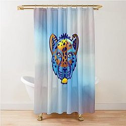 Mati Evil Eye Cat Yanni Collection Shower Curtain