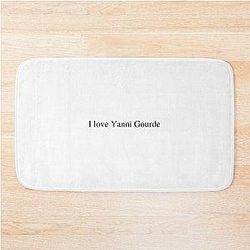 I love Yanni Gourde Bath Mat