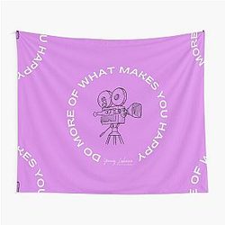 Do More of What Makes You Happy by Yannis Lobaina Tapestry