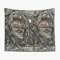 FEMALE SPIRIT AN OAK TREE By Yannis Lobaina Tapestry