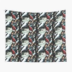 Red Dawn by Yannis Lobaina Tapestry