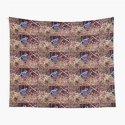 Totem Bird-blue Jays Tapestry