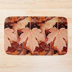 Enchanting Autumn Arriving by Yannis Lobaina Bath Mat