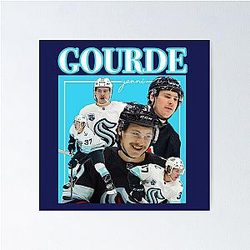 Yanni Gourde retro design poster