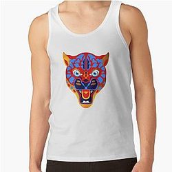 Mati Evil Eye Leopard Tank Top