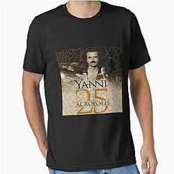 Yanni 25th Acropolis Anniversaire Concert Tour 2018 T-Shirt