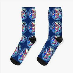Mati Evil Eye Fish Psari Collection Socks