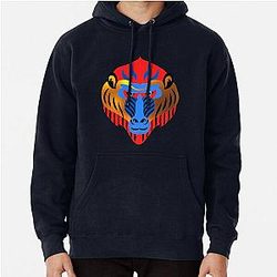 Mati Evil Eye Monkey Pullover Hoodie