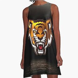 Mati Evil Eye Tiger A-Line Dress Collection