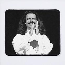 Yanni BW Photograph Mouse Pad