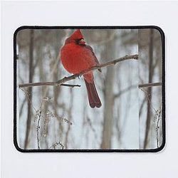 Magical Cardinal by Yannis Lobaina Mouse Pad