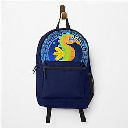 Seahorse Greek Key Yanni Collection Backpack
