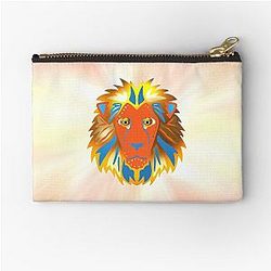 Mati Evil Eye Lion Zipper Pouch