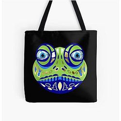 Mati Evil Eye Frog Yanni Collection Tote Bag