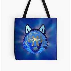 Mati Eye Dog Yanni Collection All Over Print Tote Bag