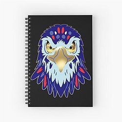 Mati Yanni Collection Eagle Spiral Notebook