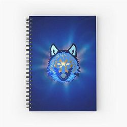 Mati Yanni Evil Eye Dog Spiral Notebook