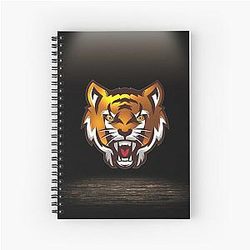 Mati Evil Eye Tiger Collection Spiral Notebook