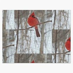 Magical Cardinal by Yannis Lobaina Jigsaw Puzzle -> Magical Cardinal by Yannis Lobaina Jigsaw Puzzle